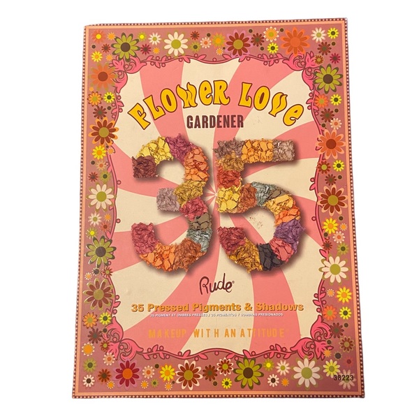 RUDE Flower Love Gardener 35 Eye Palette - Picture 2 of 5